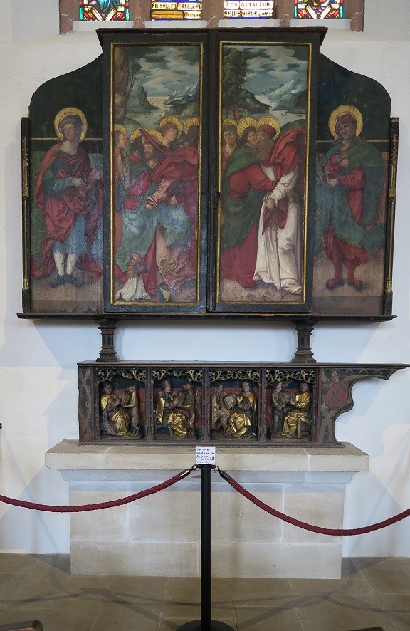 Schuster-  bzw. Crispinus-Altar Passionsseite