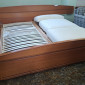Doppelbett mit Lattenrosten, o. Matratzen, Preis: 80,- €