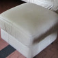 Hocker leder hell, guter Zustand, Preis: 25,- €