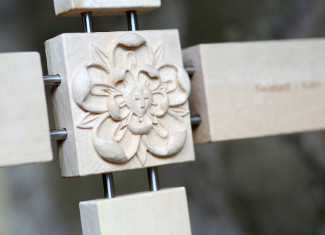 Lutherrose Detail