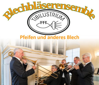 4 Posaunenspieler und ein Organist