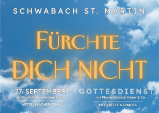 Fürchte dich nicht