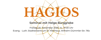 HAGIOS Seminar mit Helge Burggrabe
