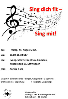 Sing dich fit August 2025